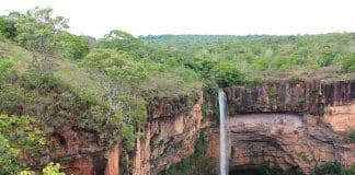 Cachoeira Véu de Noiva Chapada dos Guimarães