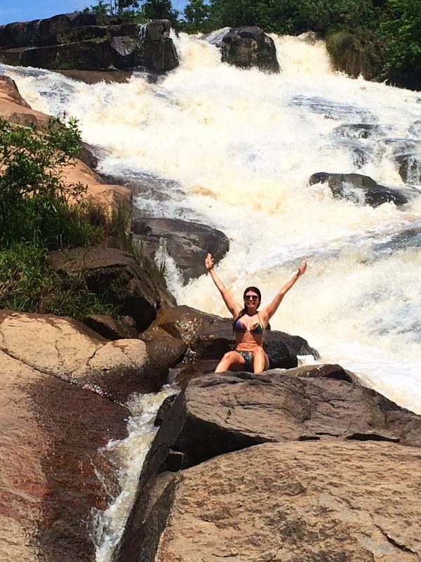 Cachoeira dos Adautos em Orizona