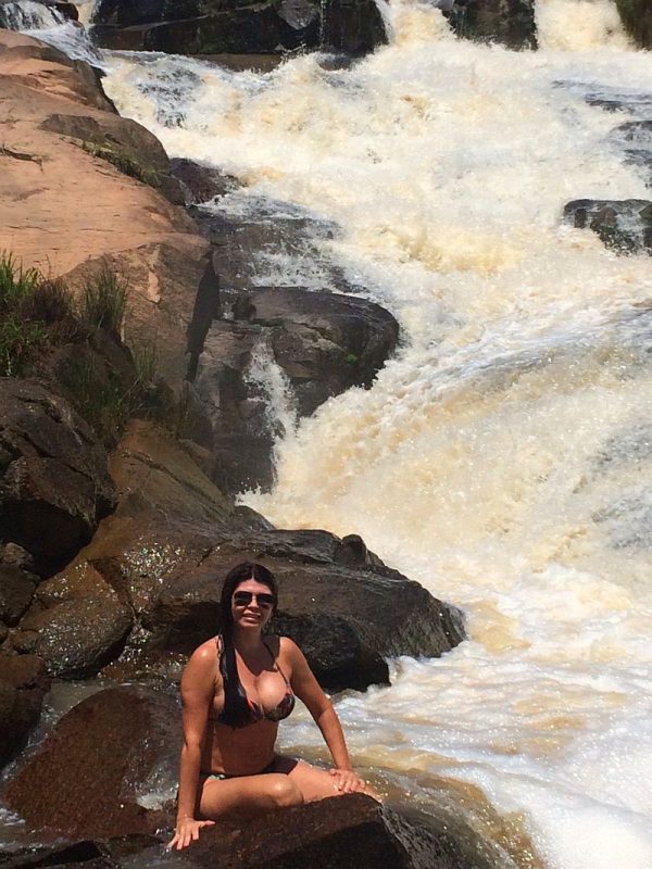 Cachoeira dos Adautos em Orizona