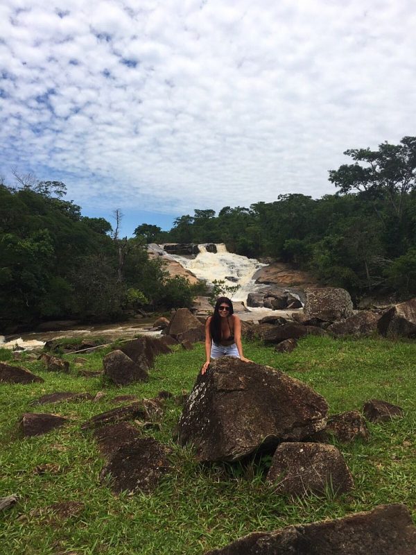 Cachoeira dos Adautos em Orizona