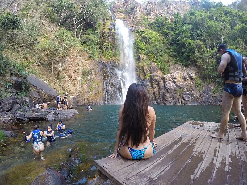 Cachoeira Serra Azul nobres