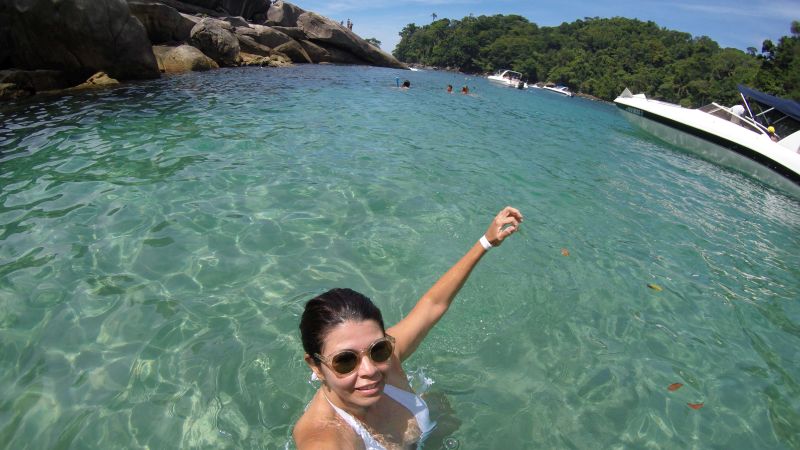 praia de caxadaço passeio volta a ilha grande