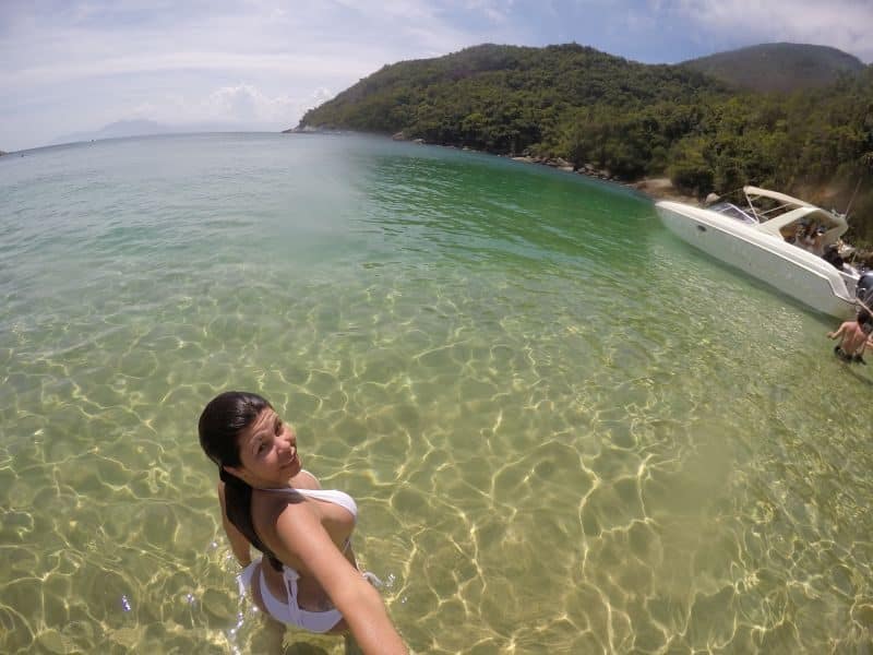 praia de Meros ilha grande