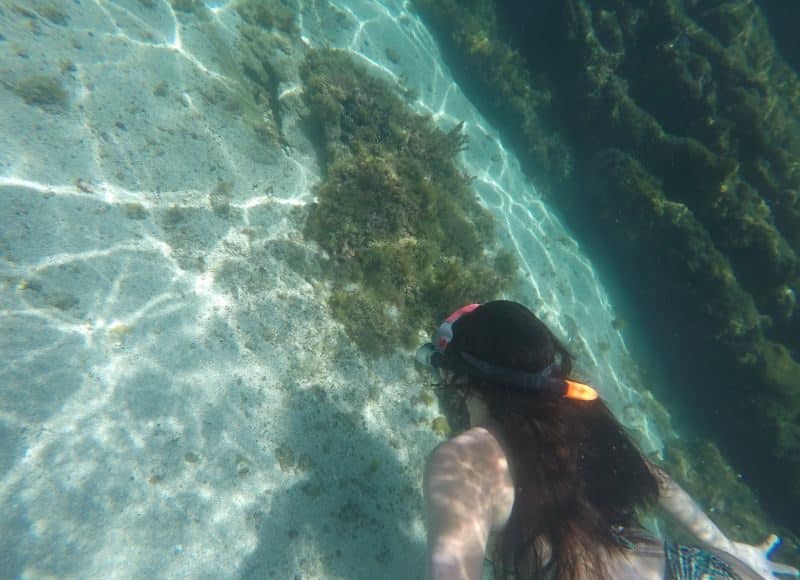 lagoa azul ilha grande