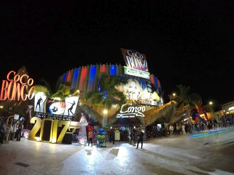 coco bongo punta cana caribe