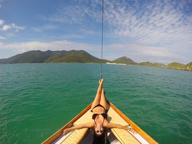 passeio de barco em Arraial do Cabo