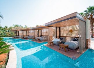 Hot Beach Cabanas by Chandon