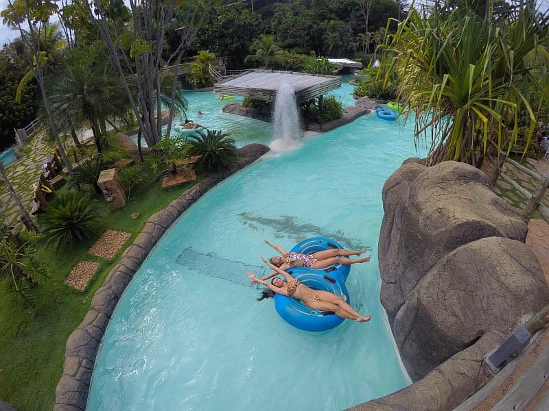 os melhores parques aquáticos do Brasil