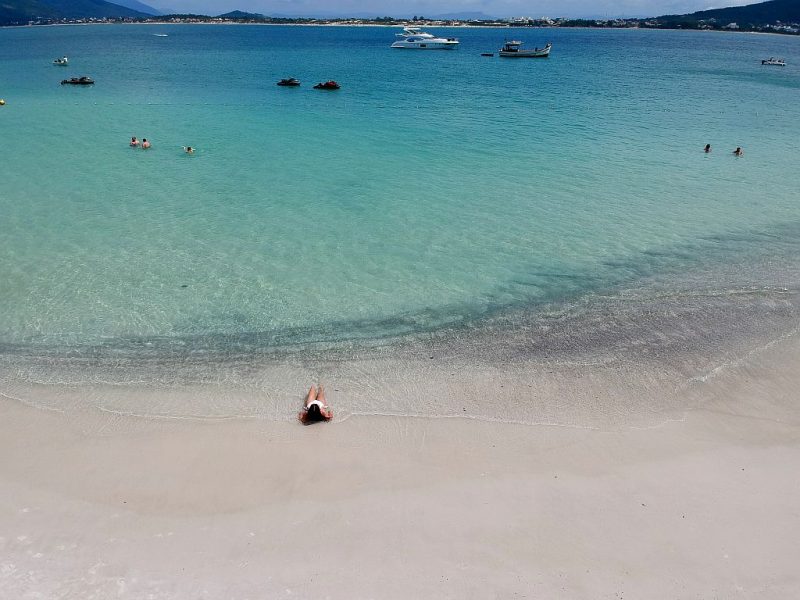 roteiro no litoral de Santa Catarina