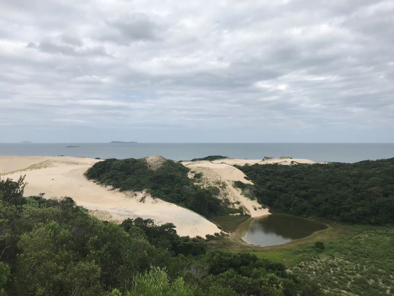 roteiro no litoral de Santa Catarina