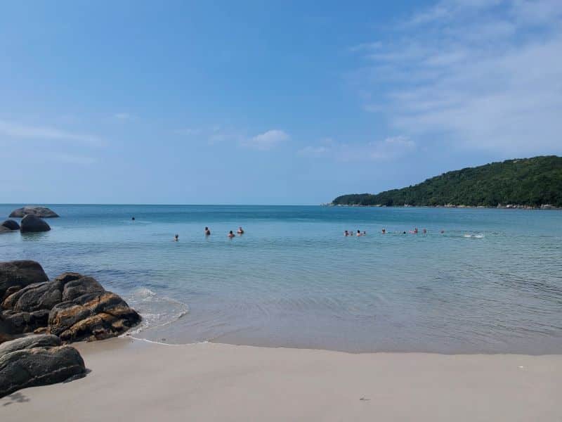 roteiro no litoral de Santa Catarina