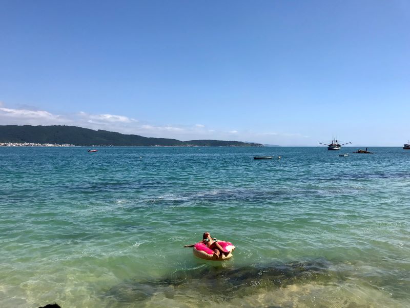 roteiro no litoral de Santa Catarina